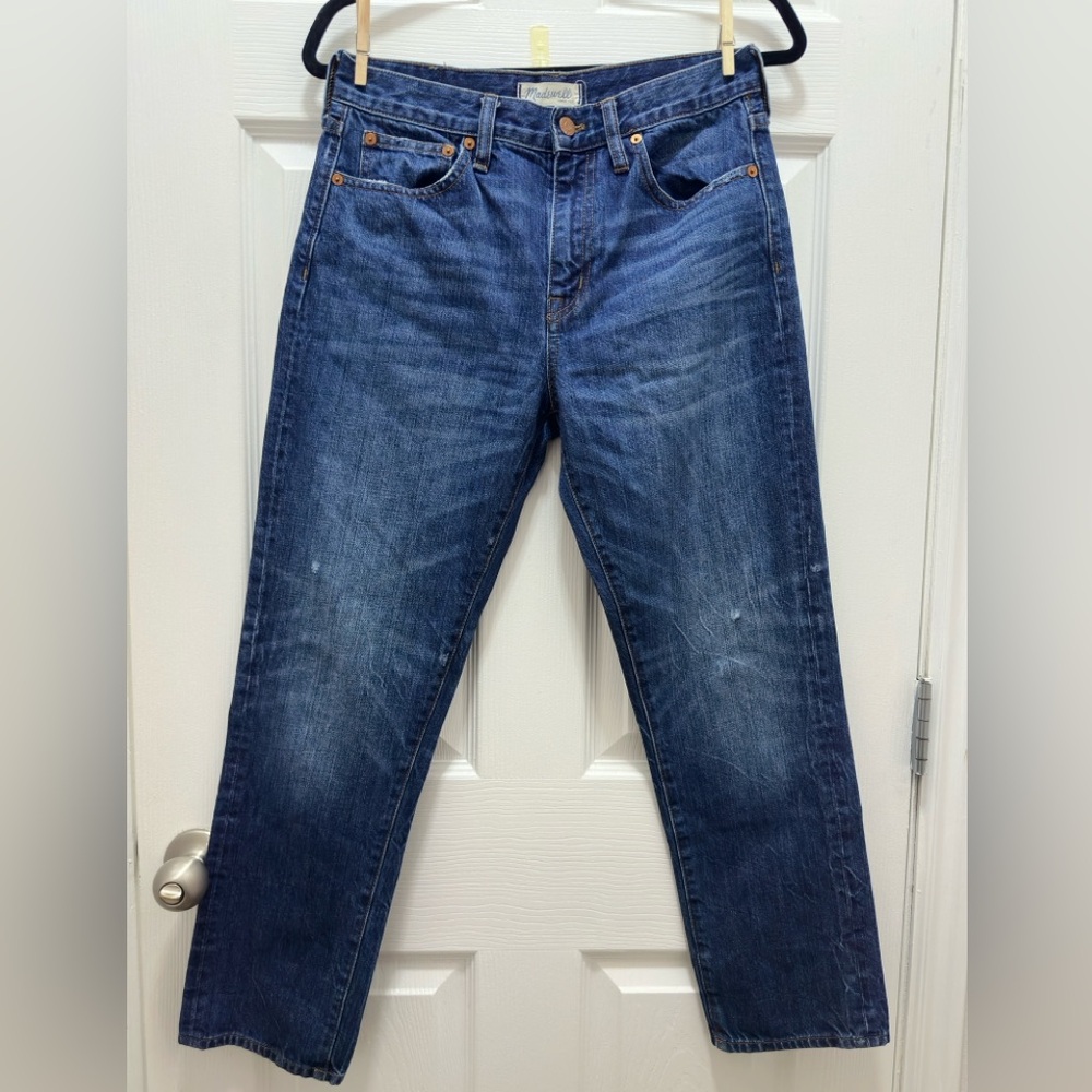 Madewell Straight Leg Crop Jean Size 27